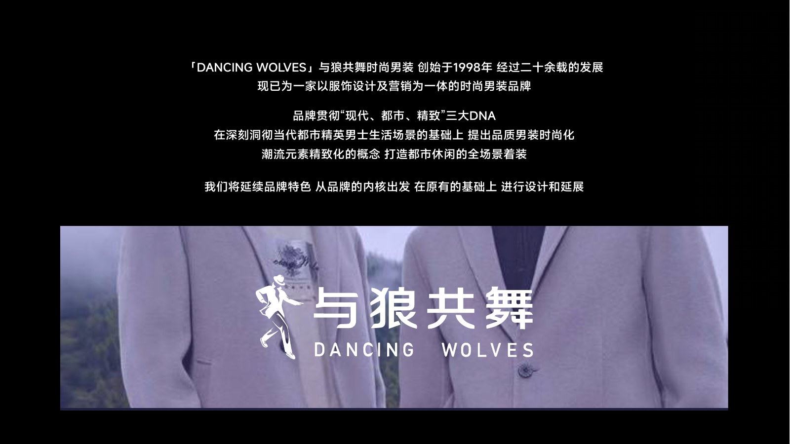 与狼共舞项目品牌定义完整页面