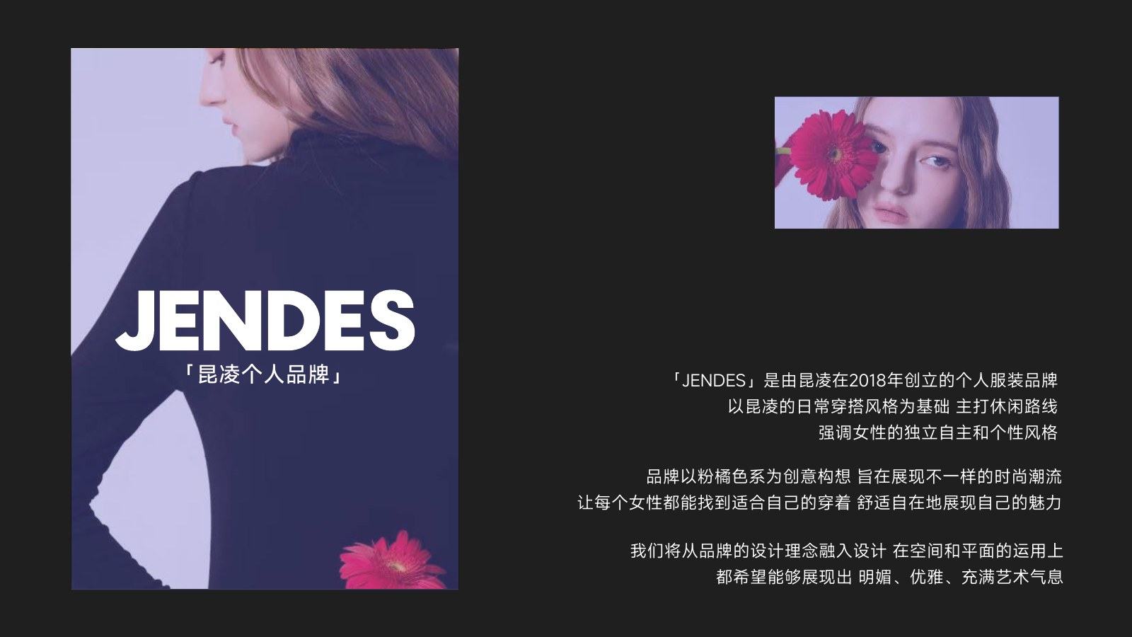 JENDES 项目品牌定义完整页面