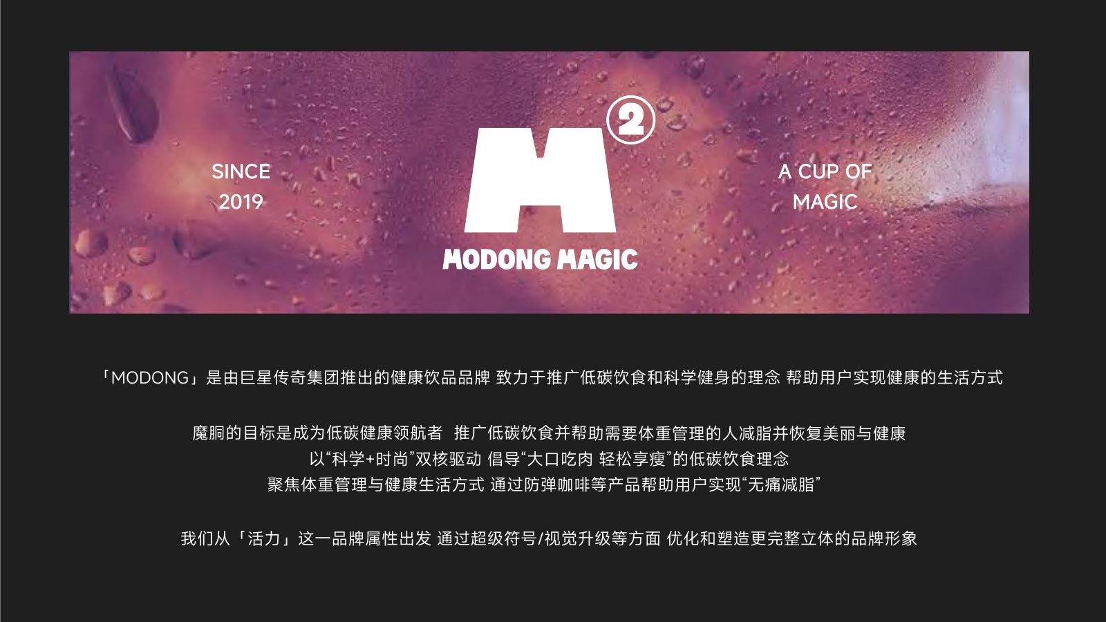 MODONG MAGIC 项目品牌定义完整页面