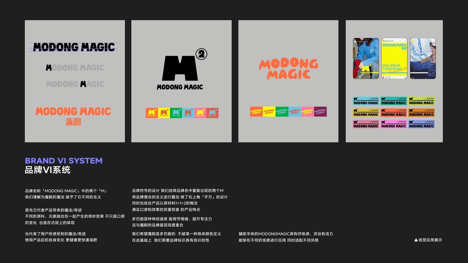 MODONG MAGIC 项目视觉识别完整页面